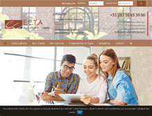 Tablet Screenshot of cabinetecta.com